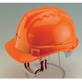 Construction Safety Helmet w/ 6 Point Suspension